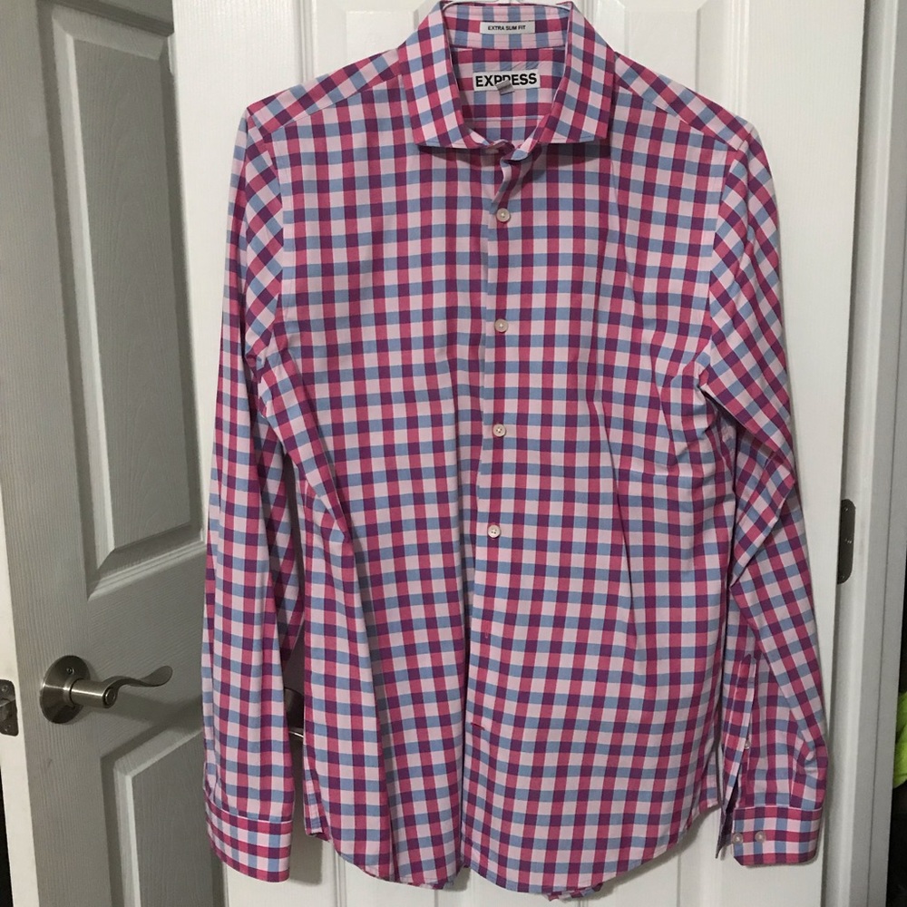 Men’s Express shirt size M Extra Slim Fit